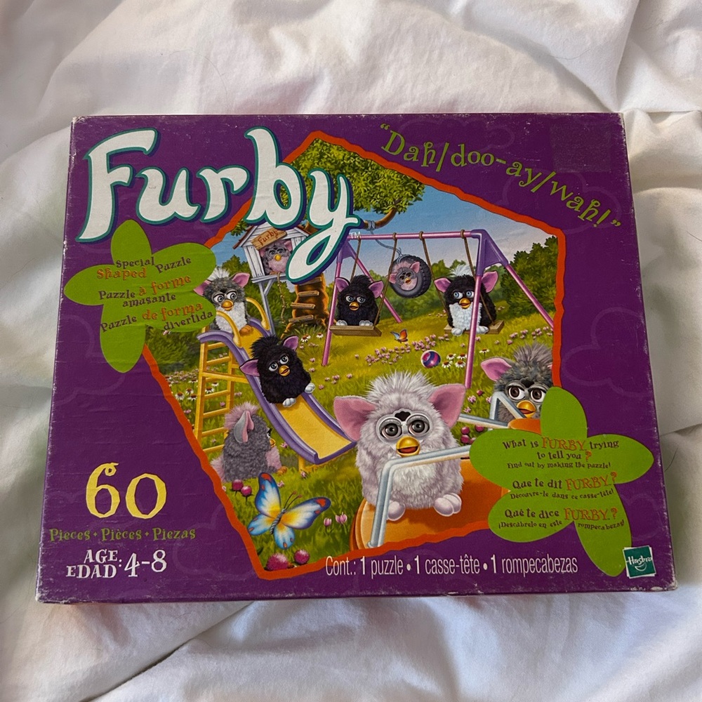 Furby 60 Piece Puzzle 90s VTG